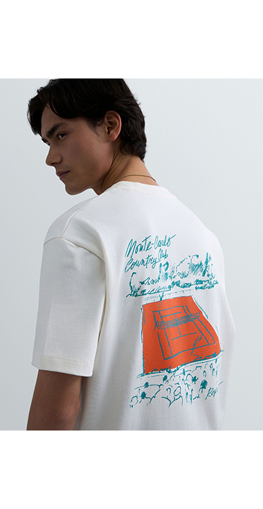 REPLAY &times; Monte Carlo Country Club オーバーサイズ Tシャツ 詳細画像